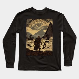 Viking Warrior Long Sleeve T-Shirt